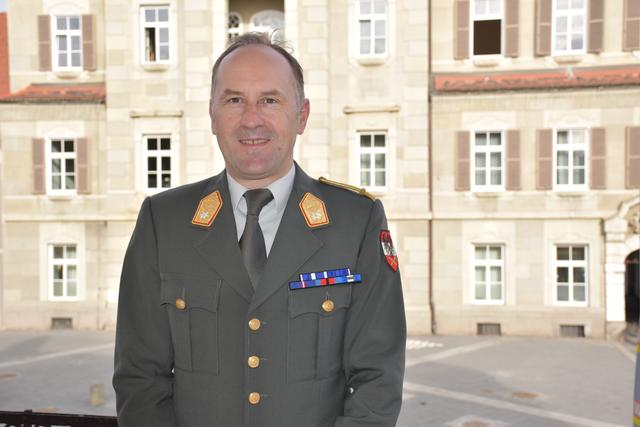 Brigadier Mag. Michael Wogg schätzt die hervorragende Lebensqualität in Leibnitz.