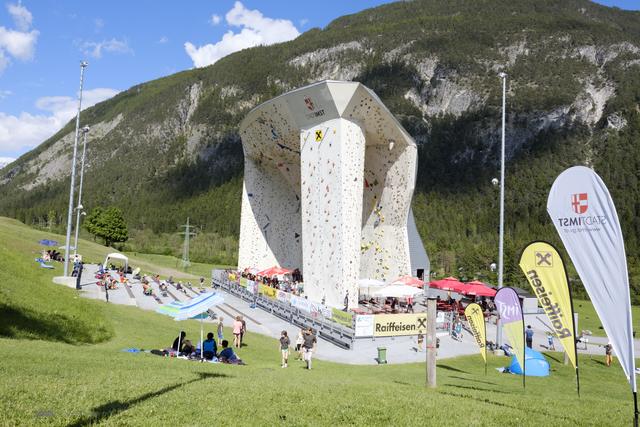 Keine internationalen Bewerbe werden heuer am Imster Kletterturm stattfinden.