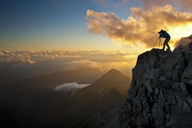 Die Fotos von Herbert Raffalt sind beeindruckend. Vor allem in unserer Bergwelt gilt es noch vieles zu erkunden.  | Foto: Raffalt