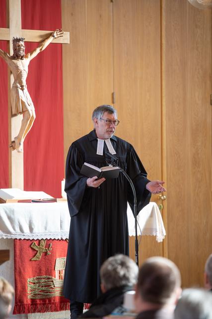 Der evangelische Pfarrer Wolfgang Schneider in Bruck an der Mur.