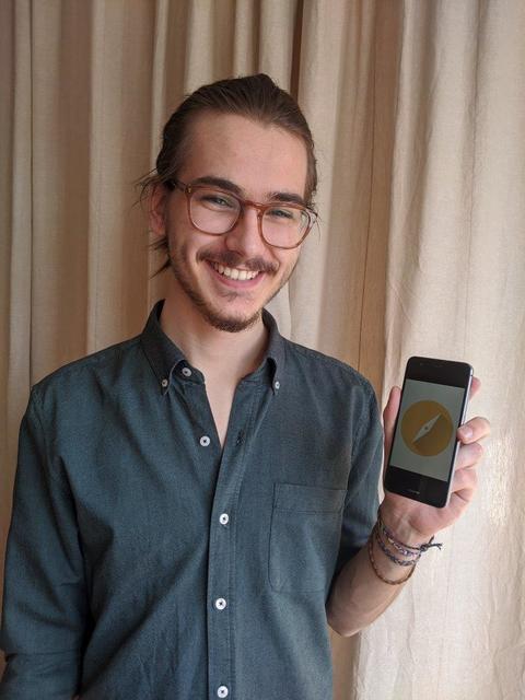 Jakob Indra, IT-Produktionsleiter der App mein-kompass