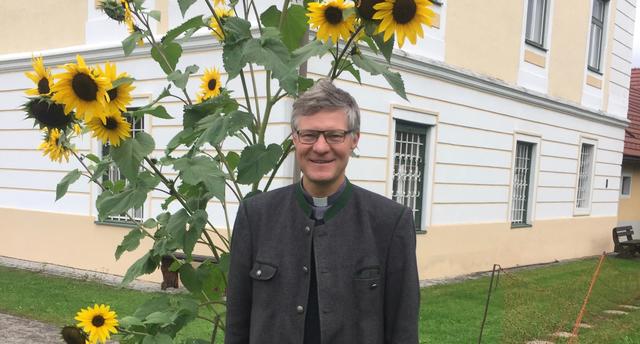 Pfarrer David Schwingenschuh, zuständig für Krieglach und Langenwang.