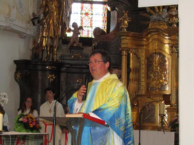 Bis September ist Giovanni Prietl noch Pfarrer in Kapfenberg, er wechselt nach Gleisdorf.