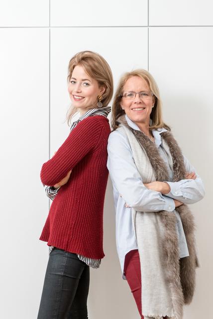 Claire und Angelika Preston, Tochter-Mutter-Gespann der ASK-Akademie aus Salzburg.