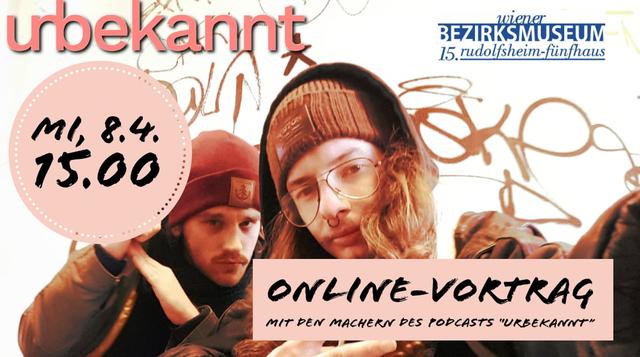Die Macher des Wiener Podcast "urbekannt".