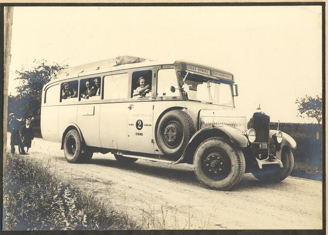 Ein Linien Bus der GKB in den 1930iger Jahren | Foto: GKB
