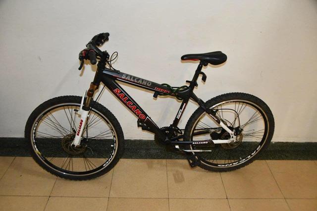 Dieses Fahrrad sucht seinen Besitzer.