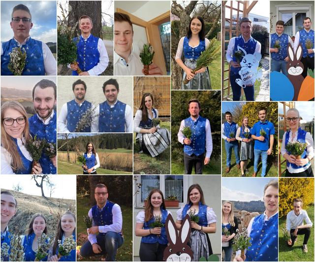 Da viele Bräuche heuer nicht in gewohnter Form gepflegt werden können, wollen die Mitglieder der LJ Pölling durch diese Bilder auf den Erhalt und die Weiterführung von Traditionen aufmerksam machen.
