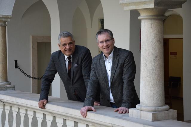 Gerhard Mock (links) und Martin Kulmer