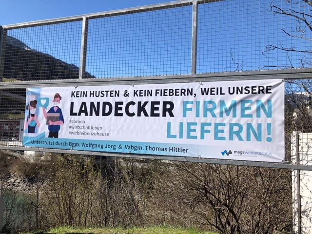 Die Corona-Krise zeigt wie wichtig starke, regionale Betriebe sind. Unterstützen auch Sie die Landecker Firmen und lassen Sie sich Waren liefern.
