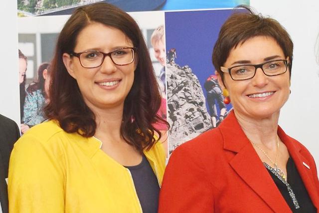 Ergriffen zusätzliche Maßnahmen: Landeshauptmann-Stellvertreterin Beate Prettner (rechts) und Landesrätin Sara Schaar