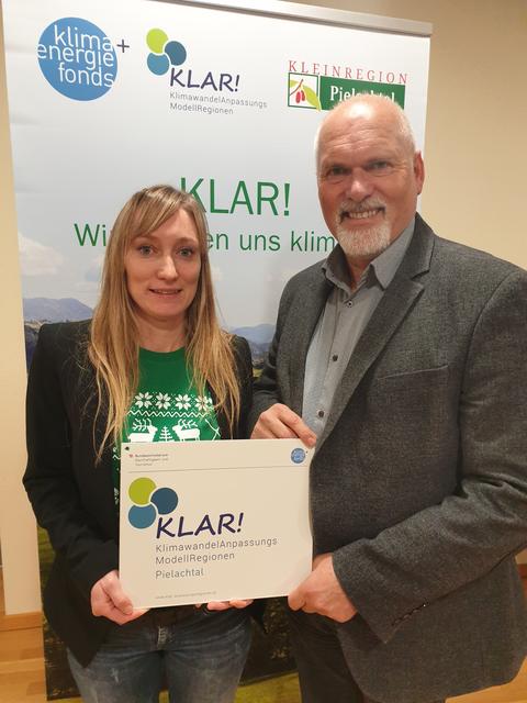 KAM-Managerin Edith Kendler, Bürgermeister Kurt Wittmann, Obmann der Regionalplanungsgemeinschaft Pielachtal und Bürgermeister der Gemeinde Rabenstein