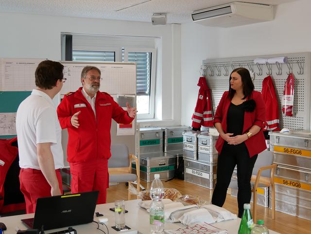 Astrid Eisenkopf im Gespräch mit Thomas Wallner. | Foto: Büro Eisenkopf