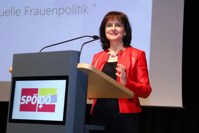 Vorsitzende der SPÖ Frauen Linz-Land: Renate Heitz aus Ansfelden.