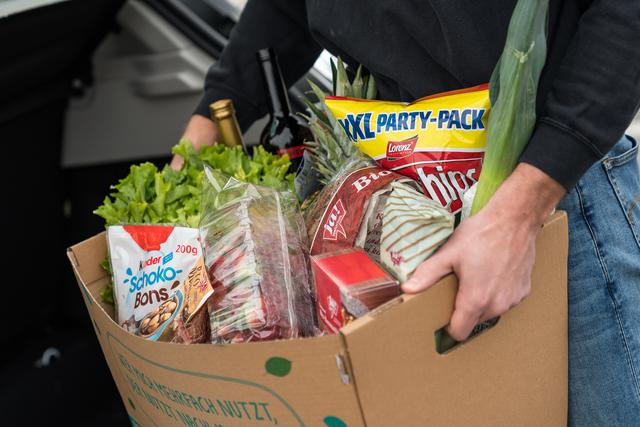 Der Shopping-Nord-Zustelldienst wird gut angenommen.