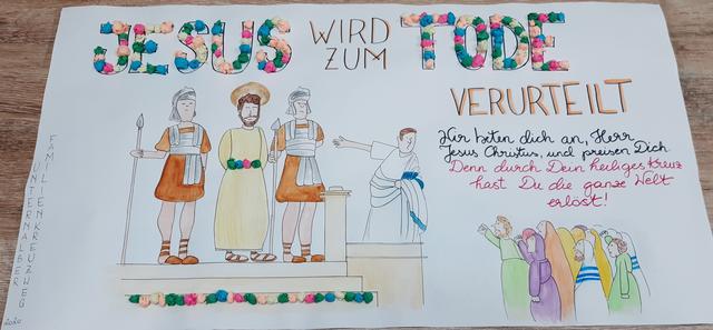 1. Station des Familienkreuzwegs