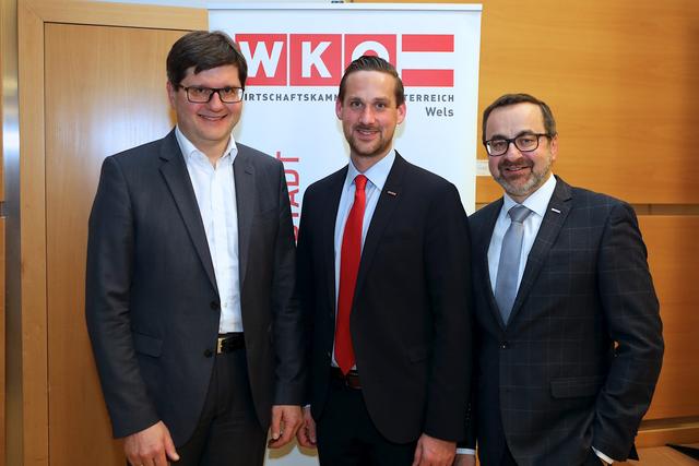 v.l.n.r.: Franz Edlbauer, Thomas Brindl, Franz Ziegelbäck