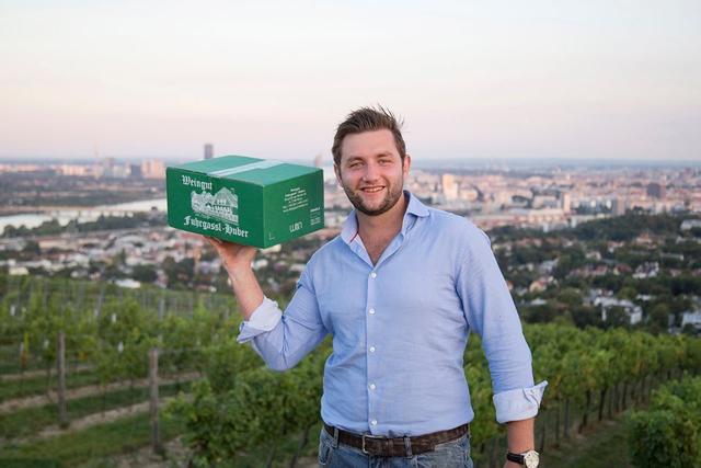 Der Heurigen Fuhrgassl-Huber setzt auf Lieferservice.