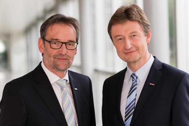 Reinhard Stadler (links) und Franz Tauber (rechts)