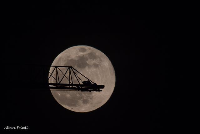 Supermond-Wolfsmond-Schneemond