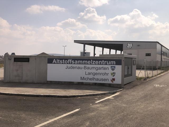 Altstoffsammelzentrum in Pixendorf hat den Betrieb am 6. April wieder aufgenommen.