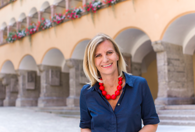 Geschäftsführerin des Altstadt Verbandes Sandra Woglar-Meyer. | Foto: Tourismusverband Salzburger Altstadt/Susi Graf