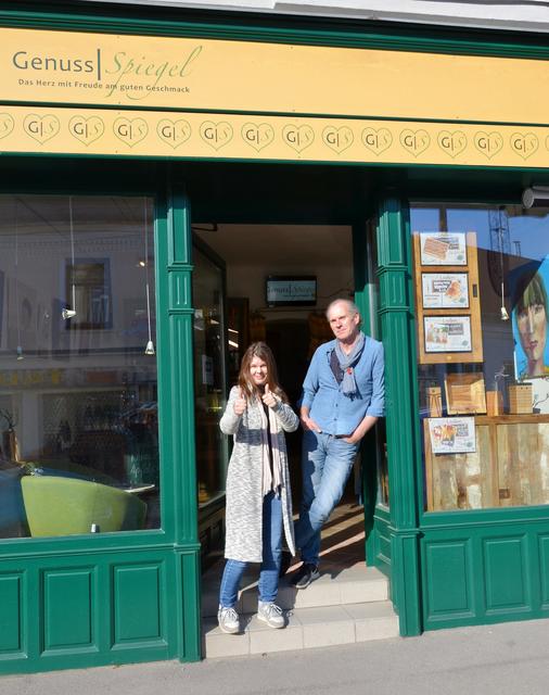 Mit ihrem GenussSpiegel leistet Sabina Anna Pekarek jetzt einen wichtigen Beitrag zur Nahversorgung in Atzgersdorf. | Foto: privat