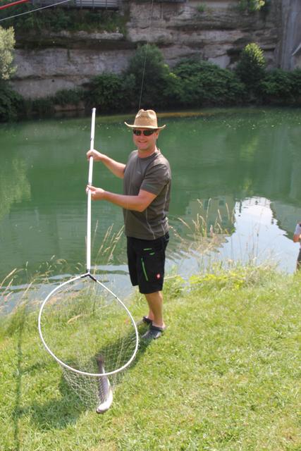 Waidhofens Fischereiaufseher Christian Pechhacker.