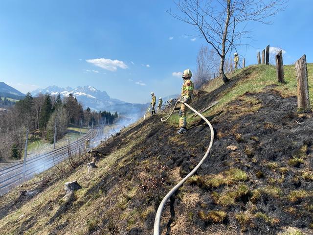 Die Feuerwehren der Region konnten die Brände unter Kontrolle bringen.