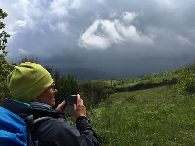 Ein auserlesenes Stimmungsbild von der Wetterstimmung her