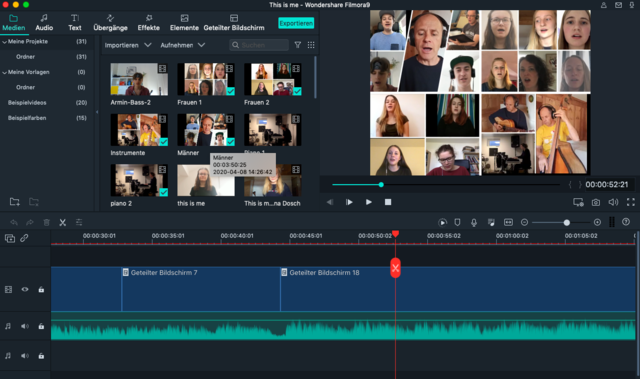 Das BORG Telfs ließ sich etwas ganz besonderes einfallen. | Foto: Lenz