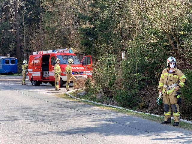 Die Freiwillige Feuerwehr konnte den Brand unter Kontrolle bringen.  | Foto: Zoom Tirol