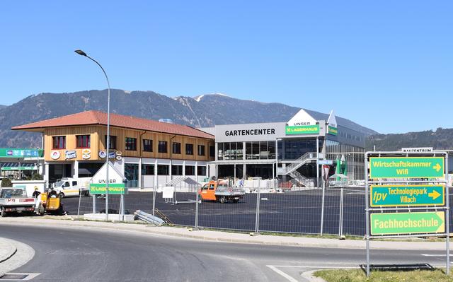 Das Lagerhaus Villach punktet besonders bei Hobbygärtnern mit einem neuen modernen Gartencenter.