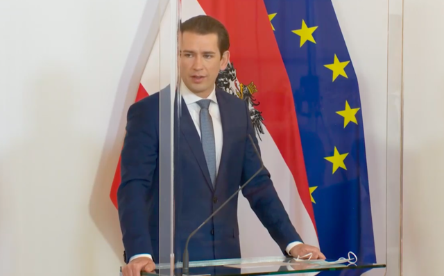 "Wollen auch wirtschaftlich gut aus der Krise kommen", so Kurz.