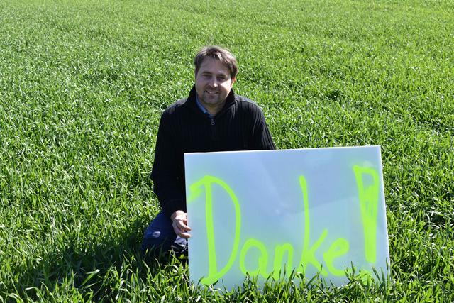 Kammerobmann Gerald Holler bedankt sich bei den Leibniterinnen und Leibnitzern.