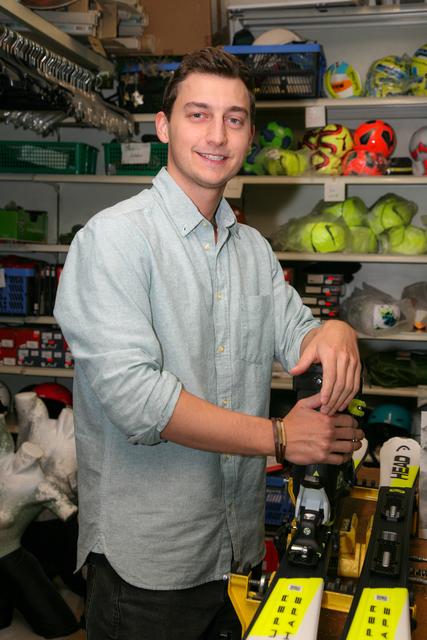 Daniel Holec’ Hobby ist sein Beruf: der Sport.