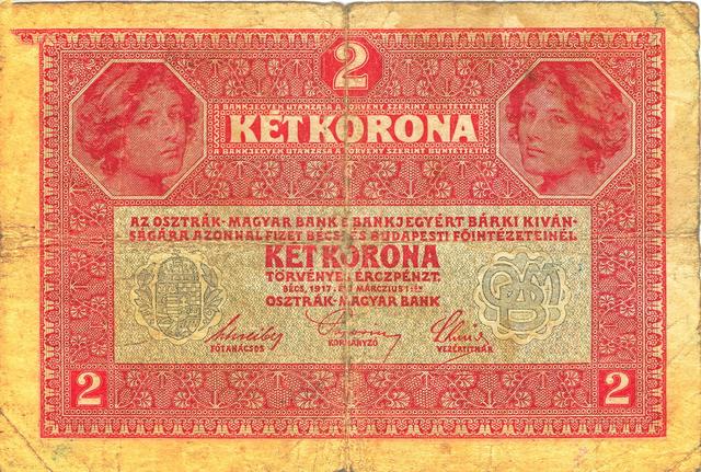 Fundstück: Zwei-Kronen-Schein aus dem Jahr 1917 | Foto: Georg Kugler