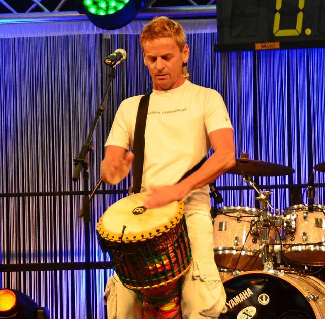 Pepi Kramer leitete die "largest drumming lesson". | Foto: A. Gasselsberger