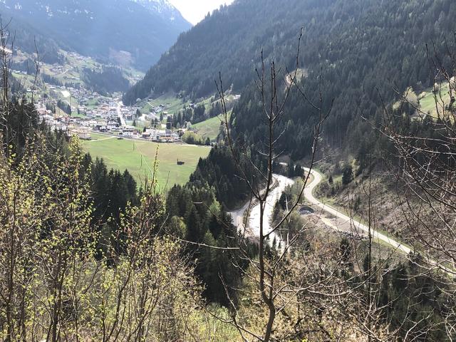 Am letzten Tag der Quarantäne herrschte nochmals die gespenstische Ruhe – im Bild der Blick in Richtung See.