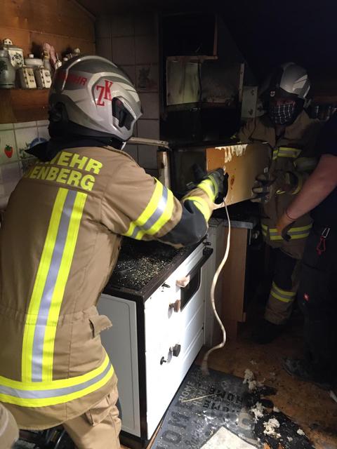 Der Küchenbrand in Brandenberg am 23. April konnte von einem zufällig vorbeikommenden Feuerwehrmann gelöscht werden.  | Foto: Zoom Tirol
