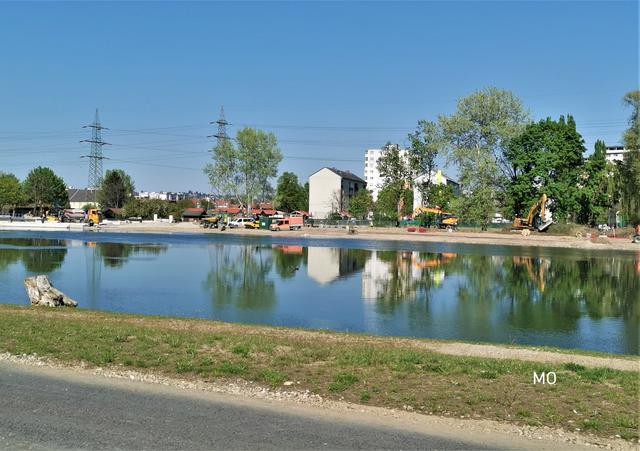 Murkrafrwerk, Baustelle Grünanger