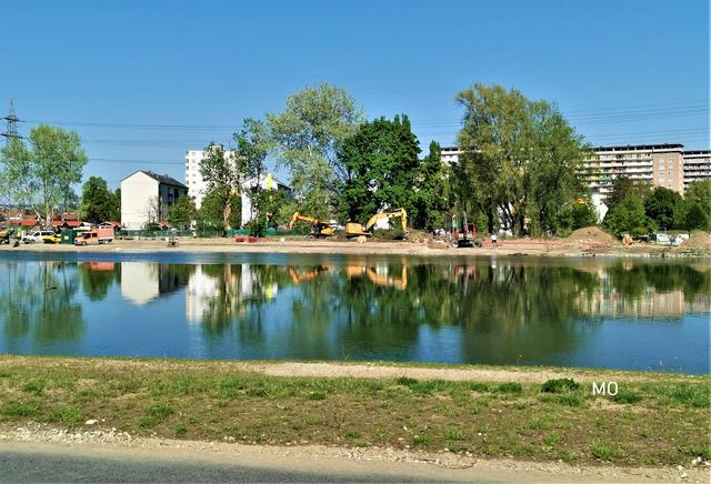 Graz, Grünanger, Mur, Seichtwasserzone