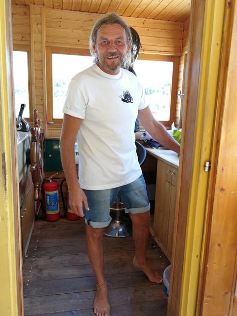 Kapitän Alois Lengauer - Diensthabender am 1. Mai 2020 | Foto: TV Enns