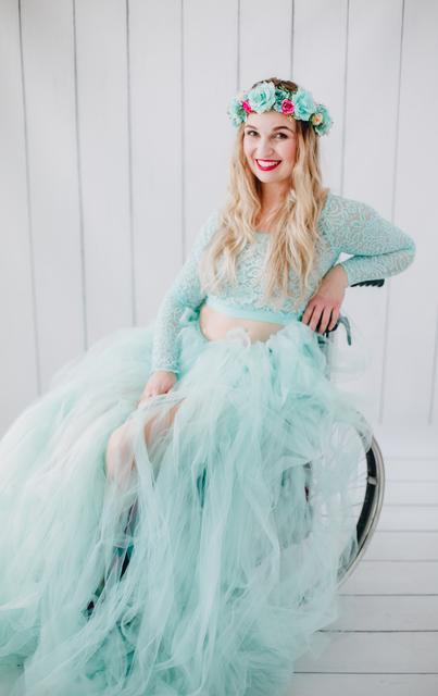 Wunderschön. Die Villacherin will anderen Menschen ein Vorbild sein: wenn man will, schafft man alles. | Foto: De Roja