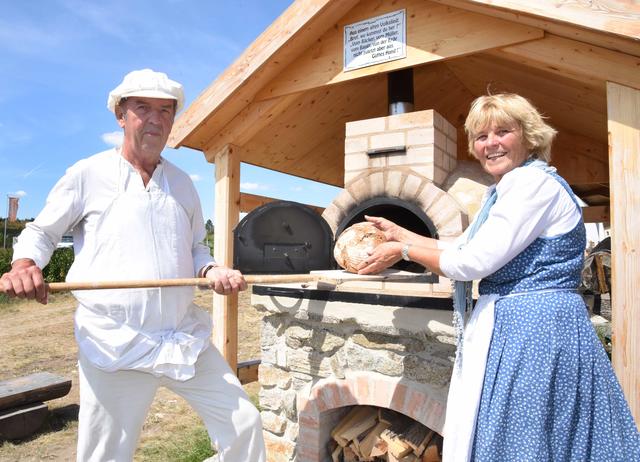 Halten die Windmühle am Laufen: Hermine und Rolf Schuch
