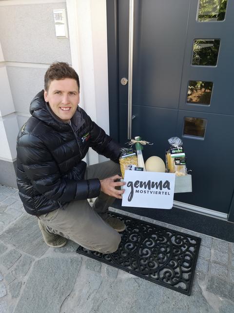 "Gemma Mostviertel": Edwin Ebner aus Winklarn setzt auf die große Hilfsaktion der LEADER-Region Moststraße und Eisenstraße. | Foto: Ebner