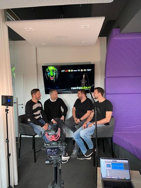 Andreas Leitner, Stefan Süß, Stefan Falkner und Lukas Kramler. | Foto: Foto: empire