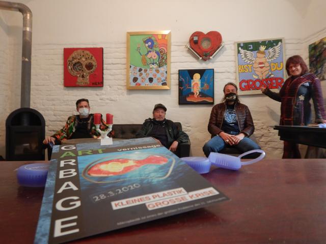 v.l.n.r. R.Heberling, T.Paitasev, P.Daurer, S.Wittmann + www.helfenstattwegwerfen.at