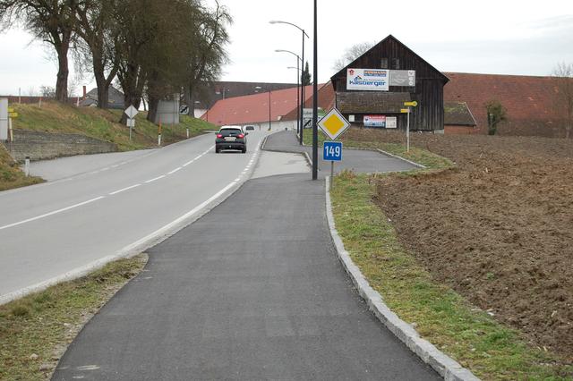 Rad- und Gehweg Suben-Etzelshofen in der Gemeinde Suben. | Foto: Gemeinde Suben