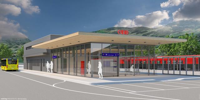 Die Umbauten am Bahnhof starten (endlich).